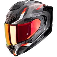 Casco moto Scorpion EXO-1500 AIR SLEEK Negro Rojo