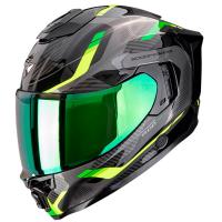 Casco moto Scorpion EXO-1500 AIR SLEEK Negro Verde