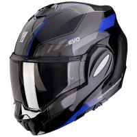 Casco moto Scorpion Exo-Tech Evo SOCIUS Negro Azul