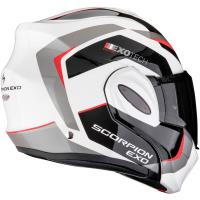 Casco moto Scorpion Exo-Tech EVO PRO fibra ACUTI Gris Negro Rojo
