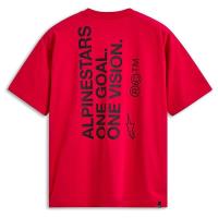 Camiseta Alpinestars One Oversized CSF Rojo