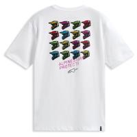 Camiseta Alpinestars Pop Helmet CSF Blanco