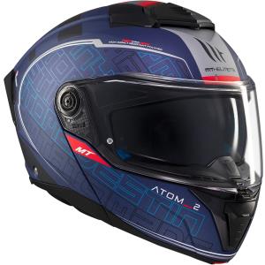 Casco MT Atom 2 SV Destiny C7 Mate