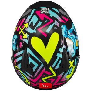 Casco MT Braker SV Crazy Teddy B7