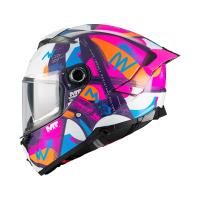 Casco MT Thunder 4 R SV Pipen C8 / Brillo