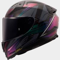 Casco LS2 Vector II Carbon SAVAGE Negro Camaleon
