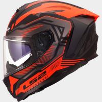 Casco LS2 CHALLENGER II DRAVIX Rojo