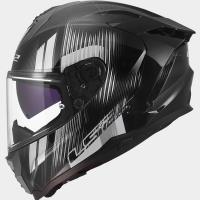 Casco LS2 CHALLENGER II NITRO Negro Gris
