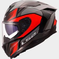 Casco LS2 CHALLENGER II VIPER Gris Rojo