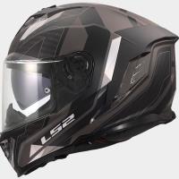 Casco LS2 STORM  III SPORTY Negro Gris