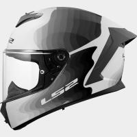 Casco LS2 RAPID III FLOW Blanco Gris