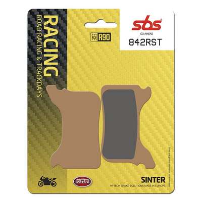 pastillas de freno sbs sinterizadas racing   842rst