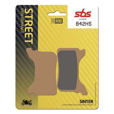 pastillas de freno sbs sinterizadas 842hs