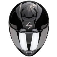 Casco moto Scorpion EXO-530 AIR SOLID Negro Brillo