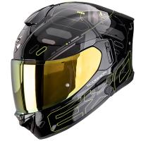 Casco moto Scorpion EXO-530 AIR FOND Negro Amarillo Fluor