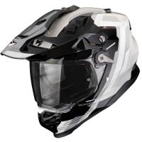 Casco moto Scorpion ADF-9000 AIR PATROL Negro Plata