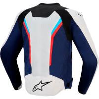 Chaqueta Alpinestars AST AIR V3 Plateado / Azul / Rojo