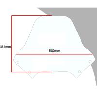 Cupula Standard PowerBronze Ducati DesertX 22+ DesertX Rally 24+ 355cm
