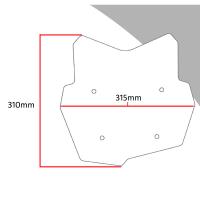 Cupula Sport BMW F800GS 24+ F750GS 17-23 PowerBronze 310mm