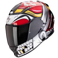 Casco moto Scorpion EXO-491 PIRATE Rojo