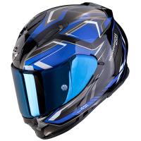 Casco moto Scorpion EXO-491 ZUMO Negro Azul