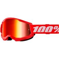 Gafas Motocross 100% Rojo Strata 2