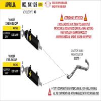 Colector Arrow Racing APRILIA RX-SX 125 2025+