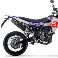 Escape aluminio negro Thunder Arrow APRILIA RX-SX 125 2025+