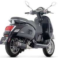 Escape Urban negro tapa carbono Piaggio Vespa GTS 310 25+