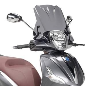 Cupula ahumada Givi moto Piaggio Beverly 125ie-300ie-350 2010-2020