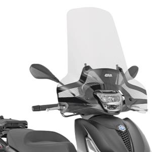 Parabrisas transparente Givi moto Piaggio Beverly 300-400 HPE 2021-