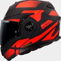 Casco LS2 Advant X NOVA Negro Rojo