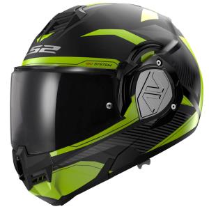 Casco LS2 Advant Revo negro-fluor