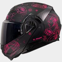 Casco LS2 Advant II SOPHIA Negro Rosa