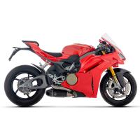 Escape Works racing de titanio negro Arrow para Ducati Panigale V4 25+