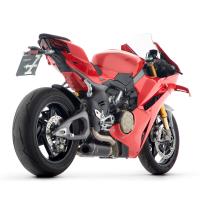 Escape Works racing de titanio negro Arrow para Ducati Panigale V4 25+