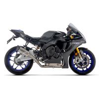 Kit intermedio racing Indy Race EVO Arrow escape y conector titanio para Yamaha YZF R1 25+