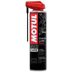 Engrase cadena de moto transparente 400ml en espray de Motul C2