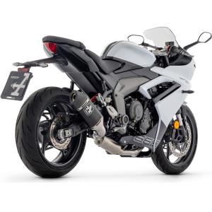 Escape completo racing aluminio negro Arrow Veloce Triumph Daytona 660 24+