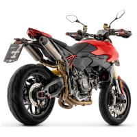 Supresor de catalizador racing Arrow acero Ducati Hypermotard V2 26+