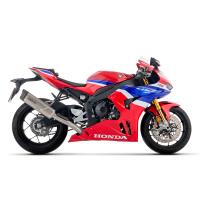 Escape Indy Race EVO titanio fondo en carbono Arrow para Honda CBR 1000 RR-R 24+