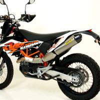 Escape titanio copa carbono Arrow KTM 690 Enduro R 09-16