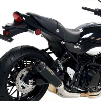 Escape acero negro copa carbono Kawasaki Z900RS 18-