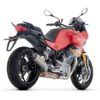 Escape Indy Race EVO titanio Arrow para Moto Guzzi V100 Mandello 25+