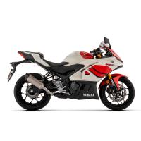 Silencioso Arrow Icon de titanio Yamaha YZF R3 25+