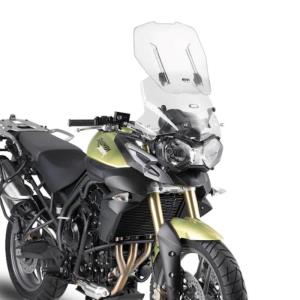 Parabrisas Airflow transparente Givi moto Triumph Tiger 800-800XC-800XR 11-17