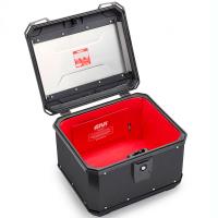 Baúl Alpina 44L en aluminio negro Givi