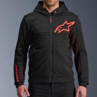 Sudadera Alpinestars Chrome Air Sport Negro / Rojo
