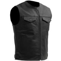 Chaleco Broger Blade Piel Negro