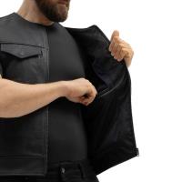 Chaleco Broger Blade Piel Negro